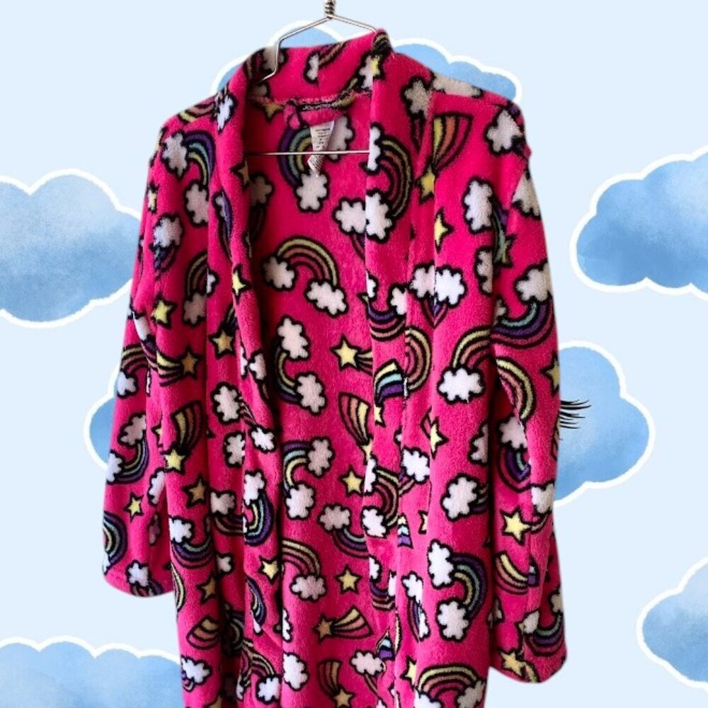 Joe Boxer Rainbow Design Bathrobe - Picture 4 of 6